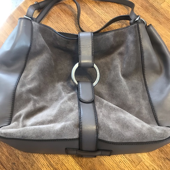 Michael Kors Quincy Leather and Suede bag - Picture 2 of 9
